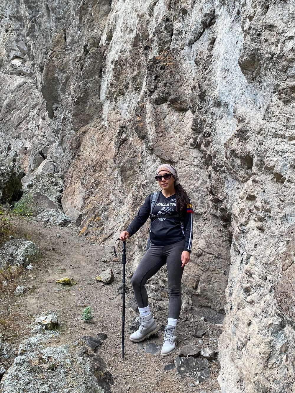 Juliana, founder and lead guide of Valhalla Trek